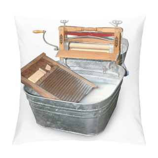 Personality  Wash Tub & Ringer Pillow Covers