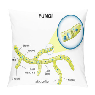 Personality  Fungi Cell Pillow Covers