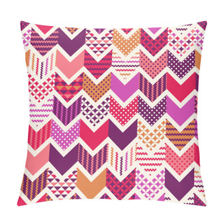 Personality  Colorful Chevron Arows Pattern Pillow Covers