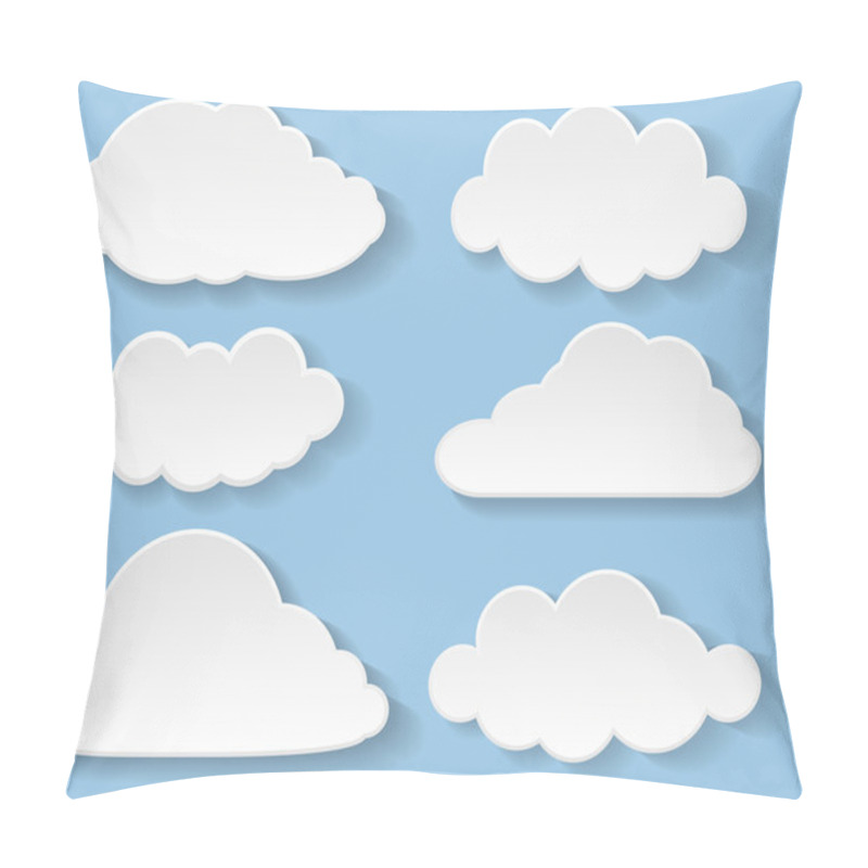 Personality  clouds pillow covers