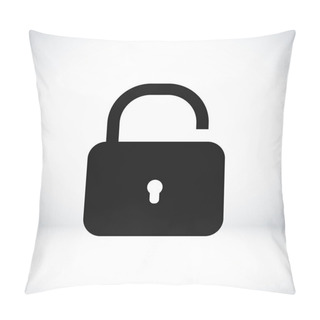 Personality  Lock Simple Icon Pillow Covers