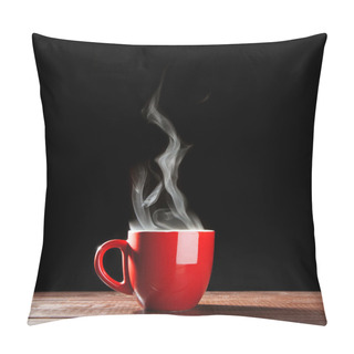 Personality  Steaming Coffee Cup Pillow Covers