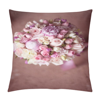 Personality  Beautiful Wedding Bouquet Pillow Covers