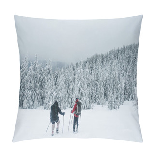 Personality  Snowy Forest Pillow Covers
