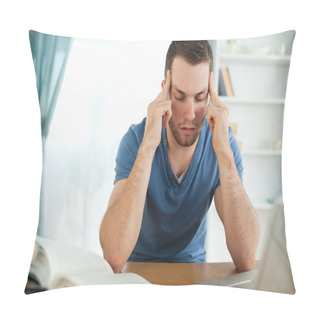Personality  Student Having A Hard Time Finding A Proper Solution Pillow Covers