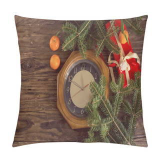 Personality  Decoration Of A New Year Or Christmas Table Pillow Covers