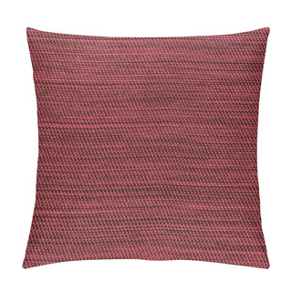 Personality  Red Texture Fabric Pillow Covers