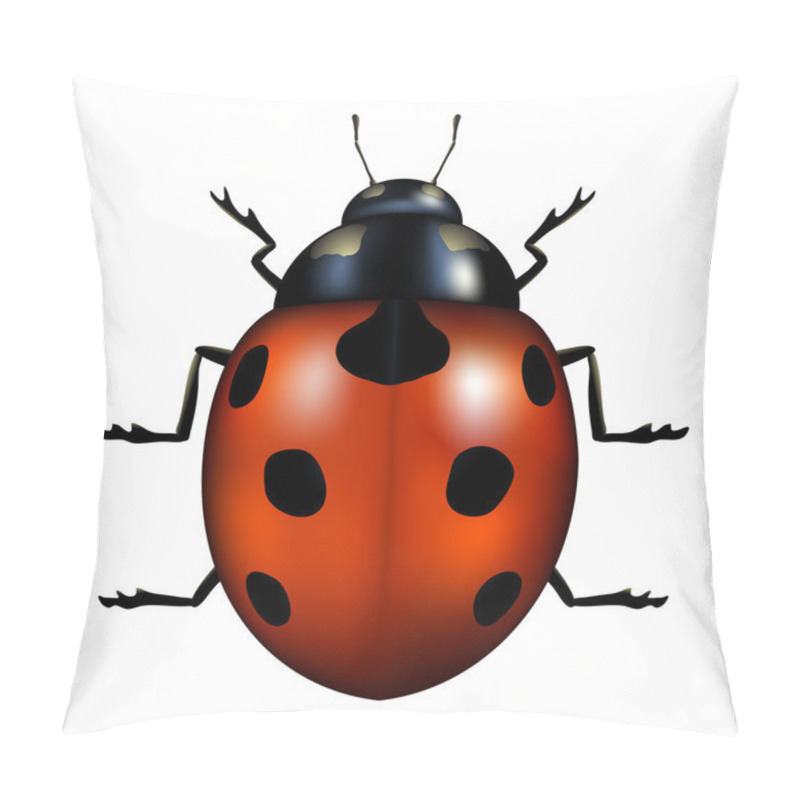 Personality  Ladybug pillow covers