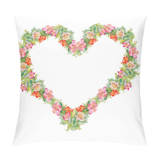 Personality  Heart Shaped Frame Pattern Pillow Covers