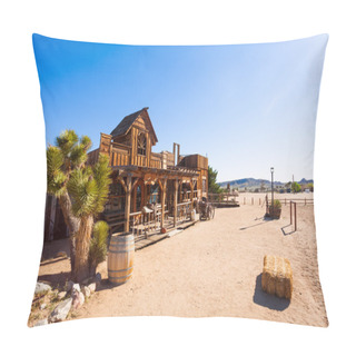Personality  Pioneer Town Street And Decorations Pillow Covers