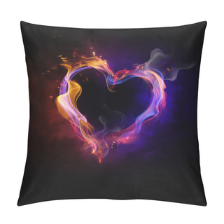 Personality  Flamy Symbol Pillow Covers