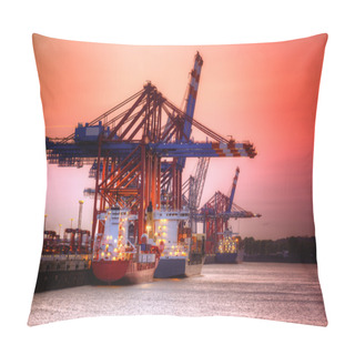 Personality  Container Harbor Pillow Covers