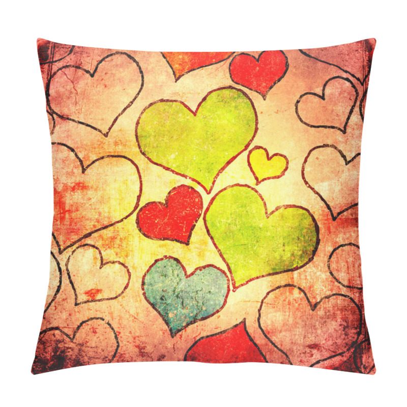 Personality  Vintage love poster for decoration pillow covers