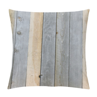 Personality  Background Of Wood Textured Weathered Boards Pillow Covers