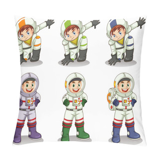 Personality  Young Astronauts Pillow Covers