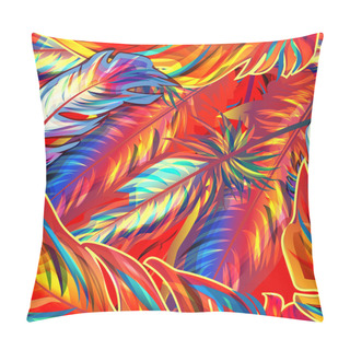 Personality  Exotic Feather Pillow Covers