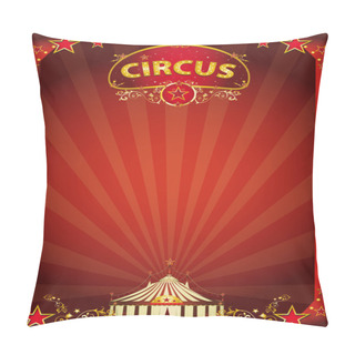 Personality  Red Circus Fantastic  Pillow Covers