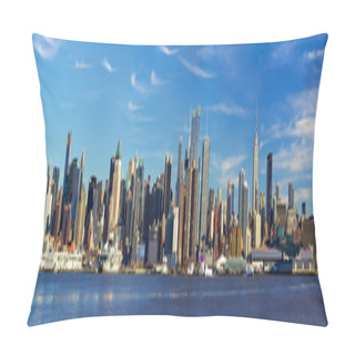Personality  New York Panorama Pillow Covers