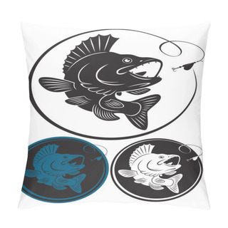 Personality  Fish Walleye Pillow Covers