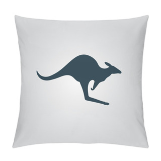 Personality  Kangaroo Icon Vector Pillow Covers
