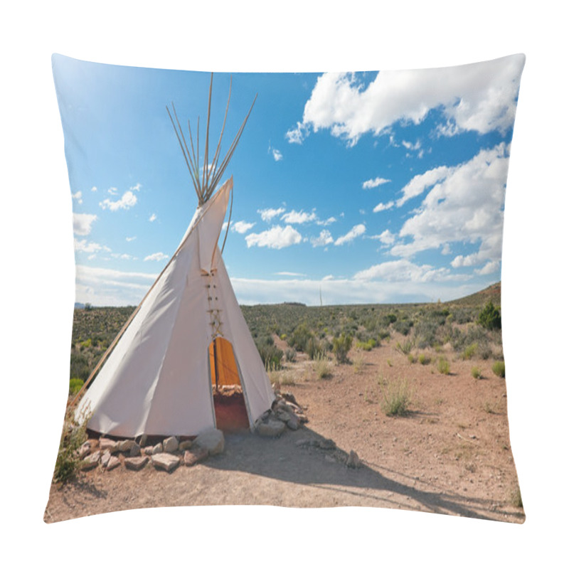 Personality  Teepee In American Prairie Pillow Covers