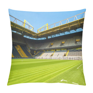 Personality  DORTMUND, GERMANY - 12 AUGUST 2020: Signal Iduna Park. Football Stadium Of Borussia Dortmund Pillow Covers