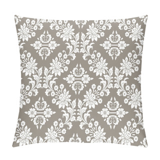 Personality  Floral Damask Seamless Wallpaper Pillow Covers