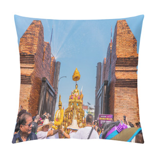 Personality  Songkran Festival. Pillow Covers