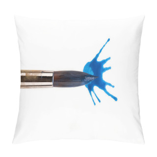 Personality  Brush And Paint Splash   Pillow Covers