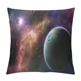 Personality  Space Background Pillow Covers