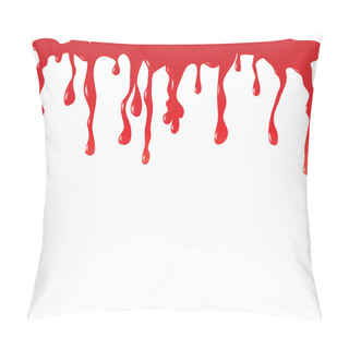 Personality  Blood Dripping Pillow Covers