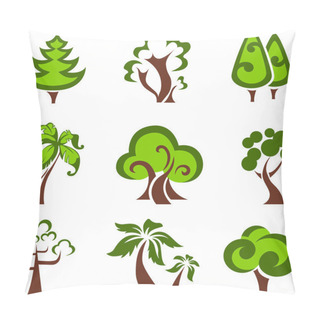 Personality Design Tree Set Pillow Covers