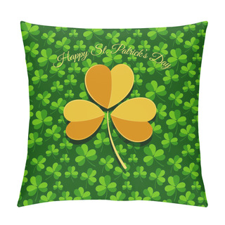 Personality  St. Patrick's Day Greeting Card Pillow Covers