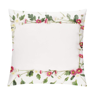 Personality   Red And White Wildflowers Pillow Covers
