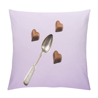 Personality  Heart Shaped Chocolate Candies Pillow Covers