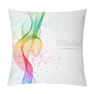 Personality  Abstract Colorful Background. Pillow Covers