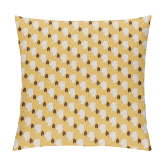 Personality  Modern Colorful Backdrop With Hexagonal Pattern Pillow Covers