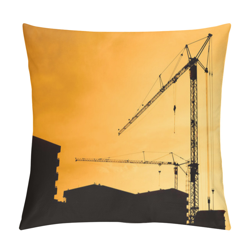 Personality  Construction Site Pillow Covers