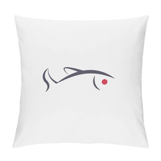 Personality  Fish Icon Pillow Covers