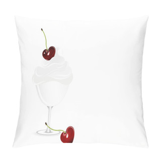 Personality  Cherry Sundae Pillow Covers