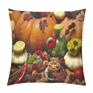 Personality  Background Autumn Harvest Pillow Covers