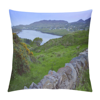 Personality  Scenic View Of A Village In Northern Ireland Pillow Covers