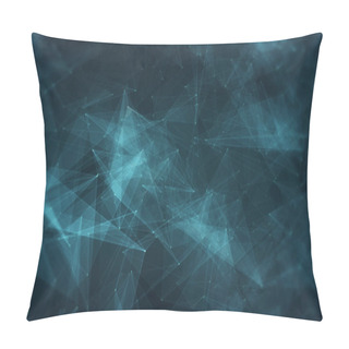 Personality  Abstract CGI Motion Graphics Background 3d Illustration Pillow Covers
