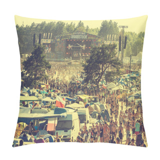 Personality  Przystanek Woodstock (Woodstock Festival),  Biggest Summer Open Air Rock Music Festival In Europe. Pillow Covers