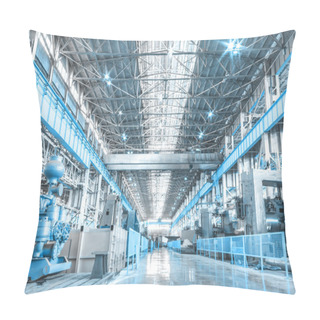 Personality  Machine Shop Of Metallurgical Works Pillow Covers