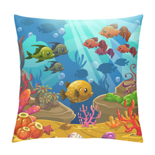 Personality  Underwater World Pillow Covers