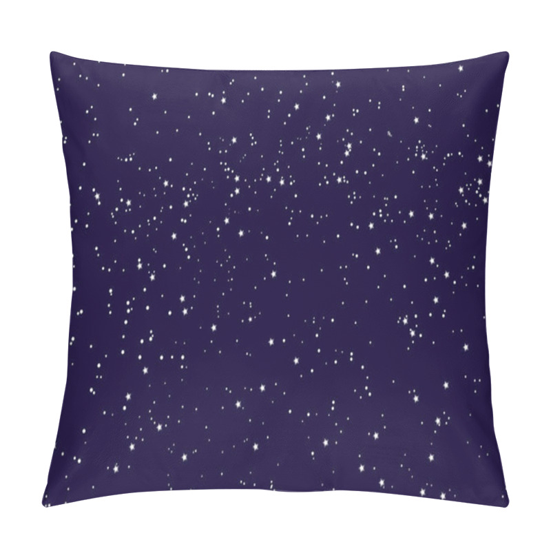Personality  Beautiful Starry sky, abstract background. Stars and constellations pillow covers