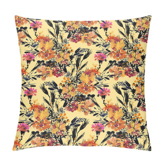 Personality  Seamless  Floral Pattern  Pillow Covers