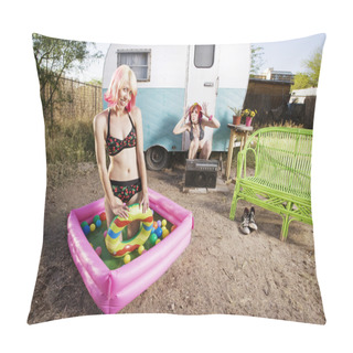 Personality  Trailer Girls Pillow Covers