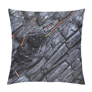 Personality  A Charred Wood With Bulges Pillow Covers